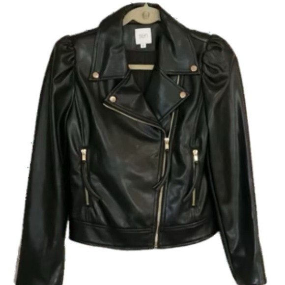 SEN brand, black, gold zipper and buttons - Picture 1 of 2